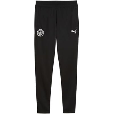 782014_14 PUMA Manchester City FC Dzieci spodnie treningowe z kieszenią 25/26, Czarny (Black x Silver), 140 782014_14 PUMA Manchester City FC Dzieci spodnie treningowe z kieszenią 25/26, Czarny (Black x Silver), 140