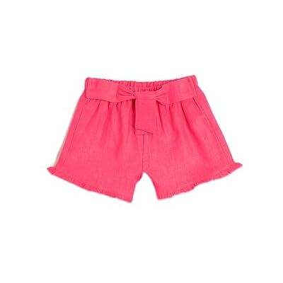 3SMG40009AW Koton Babygirl lniane szorty Ruffle and Belt Detail, różowy (294), 12-18 Miesi?cy 3SMG40009AW Koton Babygirl lniane szorty Ruffle and Belt Detail, różowy (294), 12-18 Miesi?cy