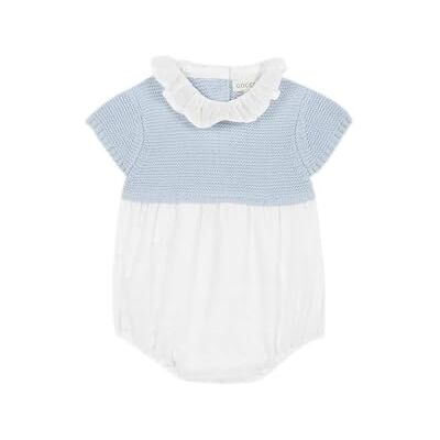 S21VRPCA402ZM Gocco Dziewczęca sukienka Ranita Punto Y PLUMETI, Celeste BB, regularna S21VRPCA402ZM Gocco Dziewczęca sukienka Ranita Punto Y PLUMETI, Celeste BB, regularna