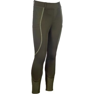 15081 HKM Claire 1/1 podstawa silikonowa Legginsy jeździeckie dla dzieci Szaro-zielony 98/104 15081 HKM Claire 1/1 podstawa silikonowa Legginsy jeździeckie dla dzieci Szaro-zielony 98/104