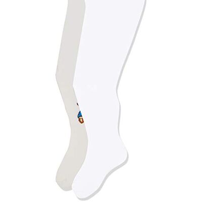 498922-900 Playshoes Dziewczęce majtki i jednokolorowe z wygodnym ściągaczem, białe (oryginalne 900), 98/104 (2 sztuki) 498922-900 Playshoes Dziewczęce majtki i jednokolorowe z wygodnym ściągaczem, białe (oryginalne 900), 98/104 (2 sztuki)