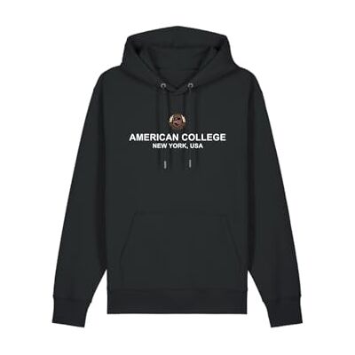 ACS25SW1 BLACK TAILLE 14A AMERICAN COLLEGE USA Bluza A Enfiler czarna 14 lat umowa, czarny, 14 lat ACS25SW1 BLACK TAILLE 14A AMERICAN COLLEGE USA Bluza A Enfiler czarna 14 lat umowa, czarny, 14 lat