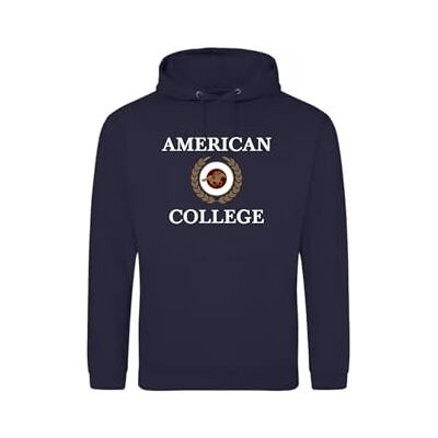 ACSCW7 NAVY 12ANS AMERICAN COLLEGE USA Bluza Sweter z nadrukiem Ciepłe ubrania Unisex Dzieci Chłopcy i Dziewczęta Casual Model ACSCW7 Granatowy 12 LAT, Niebieski, 12 lat ACSCW7 NAVY 12ANS AMERICAN COLLEGE USA Bluza Sweter z nadrukiem Ciepłe ubrania Unisex Dzieci Chłopcy i Dziewczęta Casual Model ACSCW7 Granatowy 12 LAT, Niebieski, 12 lat