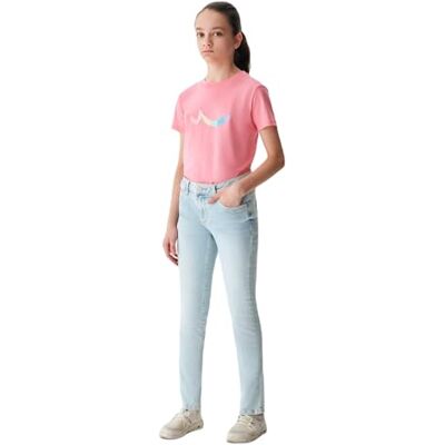 25132-15659-54891 LTB Jeans Spodnie jeansowe chłopięce Deonne G Slim średnia talia z zamkiem błyskawicznym z mieszanki bawełny w kolorze jasnoniebieskim rozmiar 134 cm, niebieski, 134 cm 25132-15659-54891 LTB Jeans Spodnie jeansowe chłopięce Deonne G Slim średnia talia z zamkiem błyskawicznym z mieszanki bawełny w kolorze jasnoniebieskim rozmiar 134 cm, niebieski, 134 cm