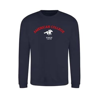 ACSCRW3 NAVY 10ANS AMERICAN COLLEGE USA Bluza Sweter z nadrukiem Ciepłe ubrania Unisex Dzieci Chłopcy i Dziewczęta Casual Model ACSCRW3 Granatowy 10 Lat, Niebieski, 10 lat ACSCRW3 NAVY 10ANS AMERICAN COLLEGE USA Bluza Sweter z nadrukiem Ciepłe ubrania Unisex Dzieci Chłopcy i Dziewczęta Casual Model ACSCRW3 Granatowy 10 Lat, Niebieski, 10 lat