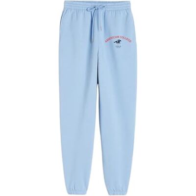 ACJOGW3 SKY BLUE 14ANS AMERICAN COLLEGE USA Spodnie Jogginsy i legginsy krótkie obcisłe sportowe odzież dziecięca unisex chłopiec dziewczyna model ACJOGW3 Sky Blue 14YT, Turkusowy, 14 lat ACJOGW3 SKY BLUE 14ANS AMERICAN COLLEGE USA Spodnie Jogginsy i legginsy krótkie obcisłe sportowe odzież dziecięca unisex chłopiec dziewczyna model ACJOGW3 Sky Blue 14YT, Turkusowy, 14 lat