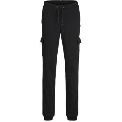 12254214 JACK & JONES JPSTGORDON JJBRADLEY Sweat Cargo PAN JNR, czarny, 140 12254214 JACK & JONES JPSTGORDON JJBRADLEY Sweat Cargo PAN JNR, czarny, 140