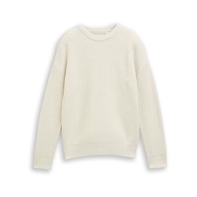 1047308 TOM TAILOR Dziecięcy sweter chłopięcy, 32257 Greyish White, 152 1047308 TOM TAILOR Dziecięcy sweter chłopięcy, 32257 Greyish White, 152