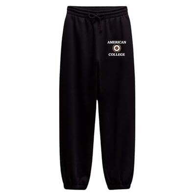 ACJOGW7 BLACK 16ANS AMERICAN COLLEGE USA Spodnie Jogginsy i legginsy krótkie obcisłe sportowe odzież dziecięca unisex chłopiec dziewczyna model ACJOGW7 czarny 16 lat, Kolor: czarny, 16 lat ACJOGW7 BLACK 16ANS AMERICAN COLLEGE USA Spodnie Jogginsy i legginsy krótkie obcisłe sportowe odzież dziecięca unisex chłopiec dziewczyna model ACJOGW7 czarny 16 lat, Kolor: czarny, 16 lat