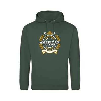 ACSCW5 DARK GREEN 8ANS AMERICAN COLLEGE USA Bluza Sweter z nadrukiem Ciepłe ubrania Unisex Dzieci Chłopcy i Dziewczęta Casual Model , zielony, 8 lat ACSCW5 DARK GREEN 8ANS AMERICAN COLLEGE USA Bluza Sweter z nadrukiem Ciepłe ubrania Unisex Dzieci Chłopcy i Dziewczęta Casual Model , zielony, 8 lat