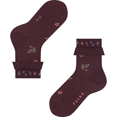 12953 FALKE Unisex dziecięce skarpety Country Flower ekologiczna bawełna wełna cienkie wzory HP, Czerwony (Wine 8245), 4 lata 12953 FALKE Unisex dziecięce skarpety Country Flower ekologiczna bawełna wełna cienkie wzory HP, Czerwony (Wine 8245), 4 lata