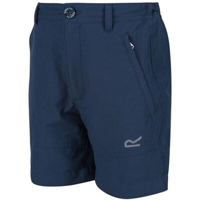 UTRG5090_10 Regatta Unisex dziecięce spodnie Jnr Highton Shrts niebieski ciemny denim 11 Lat UTRG5090_10 Regatta Unisex dziecięce spodnie Jnr Highton Shrts niebieski ciemny denim 11 Lat