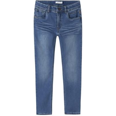 13244816-4801119 NAME IT Nkmryan Regular Fleece Jeans 3023-An O, niebieski (medium blue denim), 116 13244816-4801119 NAME IT Nkmryan Regular Fleece Jeans 3023-An O, niebieski (medium blue denim), 116