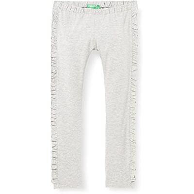 3P4ZI0279 United Colors of Benetton legginsy dziewczęce, Melange Light Grey 501, 74 cm 3P4ZI0279 United Colors of Benetton legginsy dziewczęce, Melange Light Grey 501, 74 cm