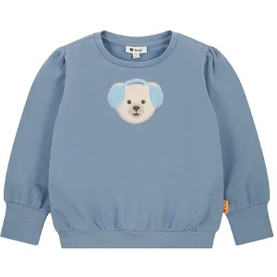 L002522250 Steiff Bluza z długim rękawem, rozmiar EU 116, bluza z długim rękawem, sweter z długim rękawem, dla niemowląt, idealna koszulka basic, wygodna i miękka, nadaje się do prania w pralce, Stonewash, 116 L002522250 Steiff Bluza z długim rękawem, rozmiar EU 116, bluza z długim rękawem, sweter z długim rękawem, dla niemowląt, idealna koszulka basic, wygodna i miękka, nadaje się do prania w pralce, Stonewash, 116