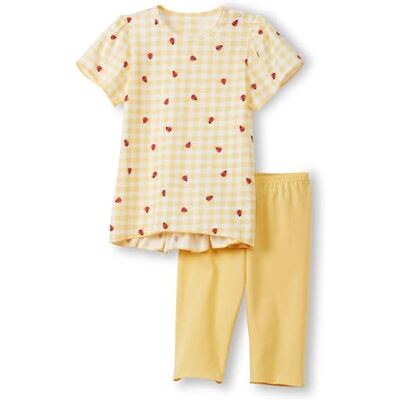 54578 CALIDA Dziewczęce Toddlers Ladybird zestaw piżamowy, żółty Sundress Yellow, Standard, Żółty słoneczny, jeden rozmiar 54578 CALIDA Dziewczęce Toddlers Ladybird zestaw piżamowy, żółty Sundress Yellow, Standard, Żółty słoneczny, jeden rozmiar