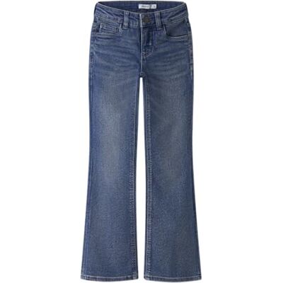 13249878-4994928 NAME IT Nkfpolly LW Boot Jeans 2340-Sm T, Media Blue Denim, 128, dziewczęce, Średni niebieski dżins, 128 13249878-4994928 NAME IT Nkfpolly LW Boot Jeans 2340-Sm T, Media Blue Denim, 128, dziewczęce, Średni niebieski dżins, 128