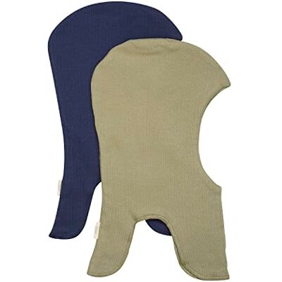 5714625994037 MINYMO Unisex Kids, Double (2-pak) Balaclava, Dark Navy, 62, granatowy, 12 Miesiące 5714625994037 MINYMO Unisex Kids, Double (2-pak) Balaclava, Dark Navy, 62, granatowy, 12 Miesiące