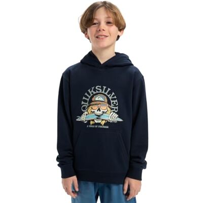 EQBFT03927-ktp0 Quiksilver Grafika Bluza z kapturem dla chłopców 8-16 EQBFT03927-ktp0 Quiksilver Grafika Bluza z kapturem dla chłopców 8-16