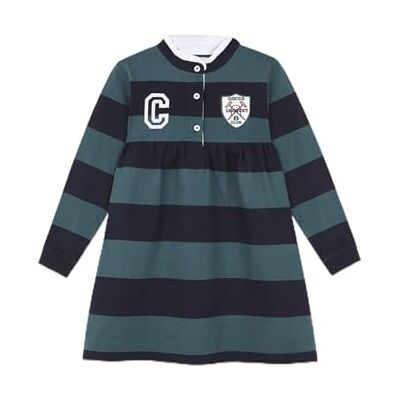 W13VVPCA301A4 Gocco Sukienka dziewczęca Vestido Croquet, Marino, 10 lat W13VVPCA301A4 Gocco Sukienka dziewczęca Vestido Croquet, Marino, 10 lat