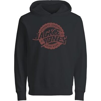 12288447-4896224 JACK & JONES Junior Jprblubaron bluza z kapturem FST Jnr, czarny piasek., 164 12288447-4896224 JACK & JONES Junior Jprblubaron bluza z kapturem FST Jnr, czarny piasek., 164
