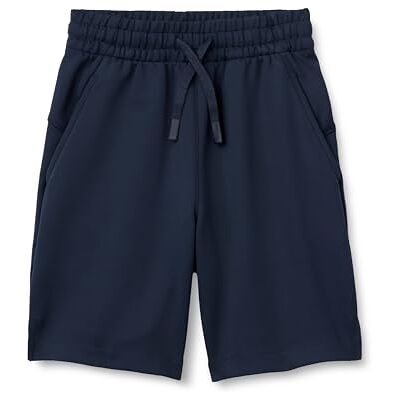 AEBY23655_Navy Amazon Essentials Szorty sportowe chłopięce z dzianiny Active Performance, granatowy, M AEBY23655_Navy Amazon Essentials Szorty sportowe chłopięce z dzianiny Active Performance, granatowy, M