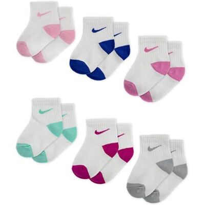 PN0299 Nike Pończochy Pop Color Baby Skarpetki Kolorowe 3-4,5Y PN0299 Nike Pończochy Pop Color Baby Skarpetki Kolorowe 3-4,5Y