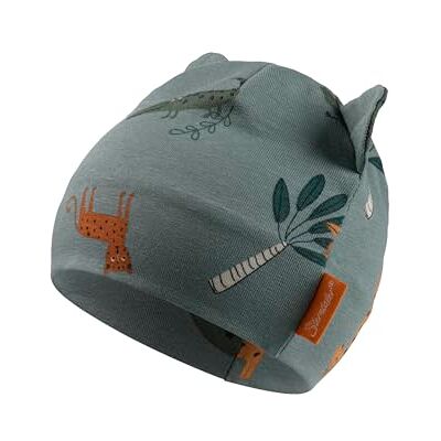 1602470 Sterntaler Chłopięce Beanie zwierzęta, matowa zieleń, 37 1602470 Sterntaler Chłopięce Beanie zwierzęta, matowa zieleń, 37