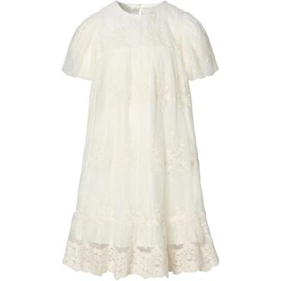 4510418 Noppies Kids Dziewczęca sukienka Enshi Short Sleeve, Antique White P331, 86 cm 4510418 Noppies Kids Dziewczęca sukienka Enshi Short Sleeve, Antique White P331, 86 cm