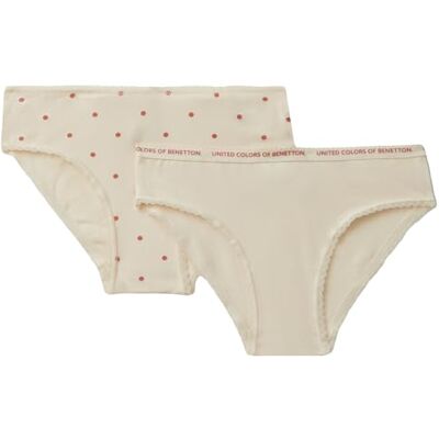 37CY0S02Q United Colors of Benetton Bielizna dla dziewczynek, Wielokolorowy, 3 lat 37CY0S02Q United Colors of Benetton Bielizna dla dziewczynek, Wielokolorowy, 3 lat