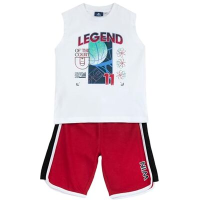 09101898000000 Chicco Tank top i szorty, Kolor biały, 3 lat 09101898000000 Chicco Tank top i szorty, Kolor biały, 3 lat