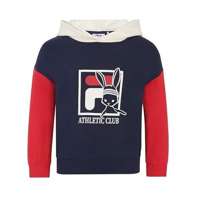 FAK0363 FILA Bluza dziecięca uniseks, niebieski, 110-116 FAK0363 FILA Bluza dziecięca uniseks, niebieski, 110-116