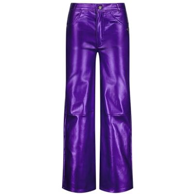 SS24KGN40006 Vingino Girls Pants Sarley Color Silver Metallic Size 4, Metaliczny srebrny, 4 Lata SS24KGN40006 Vingino Girls Pants Sarley Color Silver Metallic Size 4, Metaliczny srebrny, 4 Lata