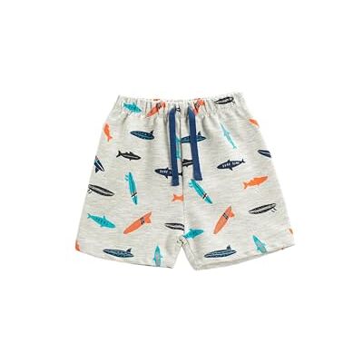 3SMB40096TK Koton Babyboys Fish Printed Drawstring Shorts, (Gdr), 3-4 Lat 3SMB40096TK Koton Babyboys Fish Printed Drawstring Shorts, (Gdr), 3-4 Lat