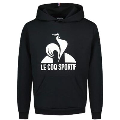 2422588 Le Coq Sportif Dziecięca bluza z kapturem, czarny, 14 lat 2422588 Le Coq Sportif Dziecięca bluza z kapturem, czarny, 14 lat