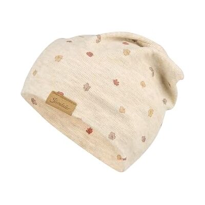 4512509 Sterntaler Beanie liście, naturalny, 47 4512509 Sterntaler Beanie liście, naturalny, 47