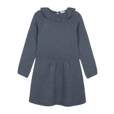 W13VVPCA401Z2 Gocco Sukienka dziewczęca Vestido Punto, Azul Pato, 8 lat W13VVPCA401Z2 Gocco Sukienka dziewczęca Vestido Punto, Azul Pato, 8 lat