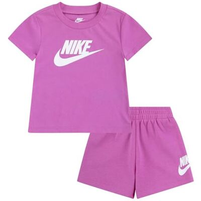 Nike komplet Niemowlęta chłopcy Club Tee I Krótki Zestaw 56l596 Nike komplet Niemowlęta chłopcy Club Tee I Krótki Zestaw 56l596