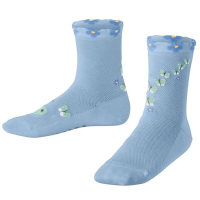 10437 FALKE Uniseks dzieci Skarpety do trampek Beautiful Butterflies K Sso bawełna krótkie z wzorem 1 Para, Niebieski Crystal Blue 6290, 23-26 10437 FALKE Uniseks dzieci Skarpety do trampek Beautiful Butterflies K Sso bawełna krótkie z wzorem 1 Para, Niebieski Crystal Blue 6290, 23-26