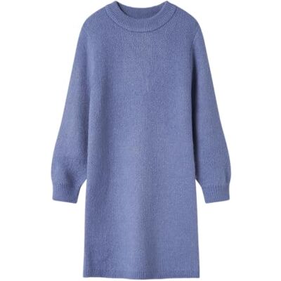 13233091-4843941 NAME IT Nkfomarian Ls Knit Dress, Blue Ice, 122 13233091-4843941 NAME IT Nkfomarian Ls Knit Dress, Blue Ice, 122