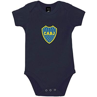 5060672800006_Marine_3-6 mois Boca Juniors Kinder Body marine T-Shirt, FR : S (talia Fabricant : 3-6 mois) 5060672800006_Marine_3-6 mois Boca Juniors Kinder Body marine T-Shirt, FR : S (talia Fabricant : 3-6 mois)