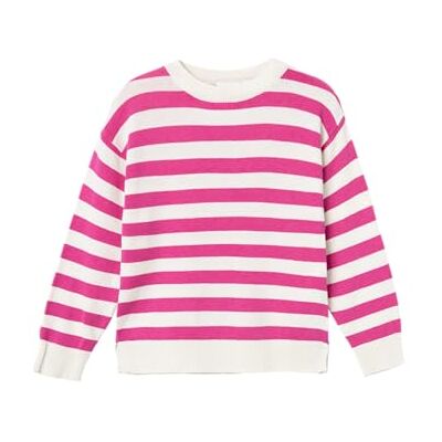 13232240-4535065 NAME IT Dziewczęcy sweter z dzianiny Nmfviranja Ls Knit, różowy (Raspberry Rose), 104 13232240-4535065 NAME IT Dziewczęcy sweter z dzianiny Nmfviranja Ls Knit, różowy (Raspberry Rose), 104