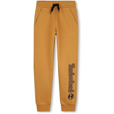 T60384 Timberland Stylowe spodnie do biegania dla chłopca, Beżowy/Czarny, 14 Lat T60384 Timberland Stylowe spodnie do biegania dla chłopca, Beżowy/Czarny, 14 Lat