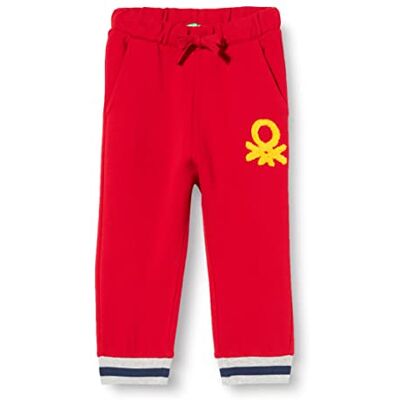 3J68I0466 United Colors of Benetton Spodnie dziewczęce, Czerwony 015, 3 mois 3J68I0466 United Colors of Benetton Spodnie dziewczęce, Czerwony 015, 3 mois