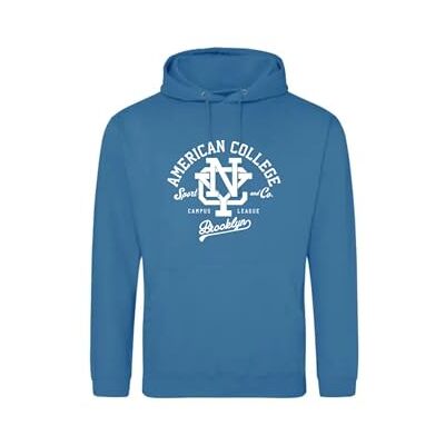 ACSCW6 INDIGO 16ANS AMERICAN COLLEGE USA Bluza Sweter z nadrukiem Ciepłe ubrania Unisex Dzieci Chłopcy i Dziewczęta Casual Model ACSCW6 Indygo 16 Lat, Indygo, 16 lat ACSCW6 INDIGO 16ANS AMERICAN COLLEGE USA Bluza Sweter z nadrukiem Ciepłe ubrania Unisex Dzieci Chłopcy i Dziewczęta Casual Model ACSCW6 Indygo 16 Lat, Indygo, 16 lat