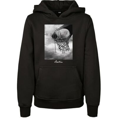 MTK114 Mister Tee Bluza z kapturem dla chłopców Kids Ballin 2.0, czarna, 110/116 MTK114 Mister Tee Bluza z kapturem dla chłopców Kids Ballin 2.0, czarna, 110/116
