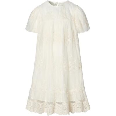 4510418 Noppies Kids Dziewczęca sukienka Enshi z krótkim rękawem, Antique White P331, 116 cm 4510418 Noppies Kids Dziewczęca sukienka Enshi z krótkim rękawem, Antique White P331, 116 cm