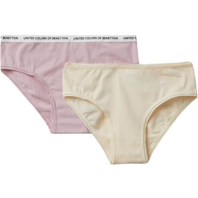 3MC10S1BF United Colors of Benetton Bielizna dla dziewczynek, Beżowy, 3 lat 3MC10S1BF United Colors of Benetton Bielizna dla dziewczynek, Beżowy, 3 lat