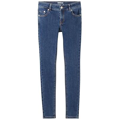 1041067 TOM TAILOR Dziewczęce dżinsy skinny, 10119 Used Mid Stone Blue Denim, 128 cm 1041067 TOM TAILOR Dziewczęce dżinsy skinny, 10119 Used Mid Stone Blue Denim, 128 cm