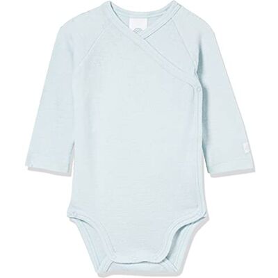 323255 Sanetta Niemowlęta chłopcy body owijane niebieskie, powietrze, 50 323255 Sanetta Niemowlęta chłopcy body owijane niebieskie, powietrze, 50